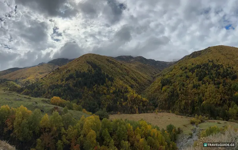 Tsalka Canyons and Caucasus Peaks